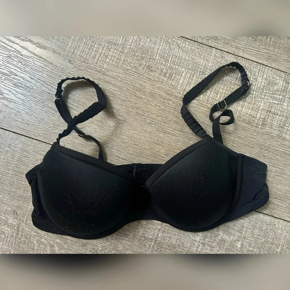 Thirdlove 24/7 Black Classic T-Shirt Bra Size 32C - Picture 1 of 2